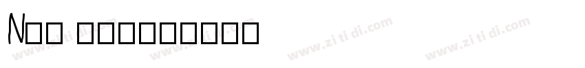New Sosis字体转换